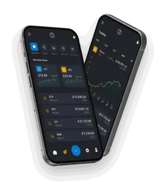 Visualización de trading con IA